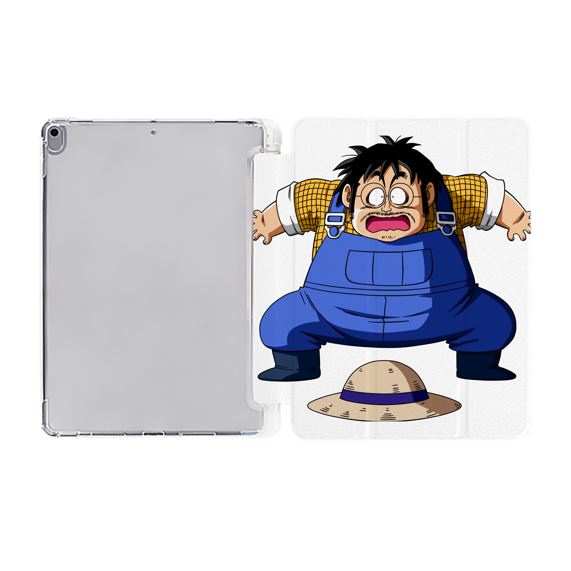 （画像用） ドラゴンボール DRAGON BALL IPad ケース ペン収納付き 三つ折りスタンド PUレザー×シリコン 対応機種9.5/10.5/10.9インチ